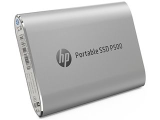 ポータブルSSD 500GB HP P500 Silver USB3.1 Gen2/Type-C/3D TLC/ 3年保証 7PD55AA#UUF