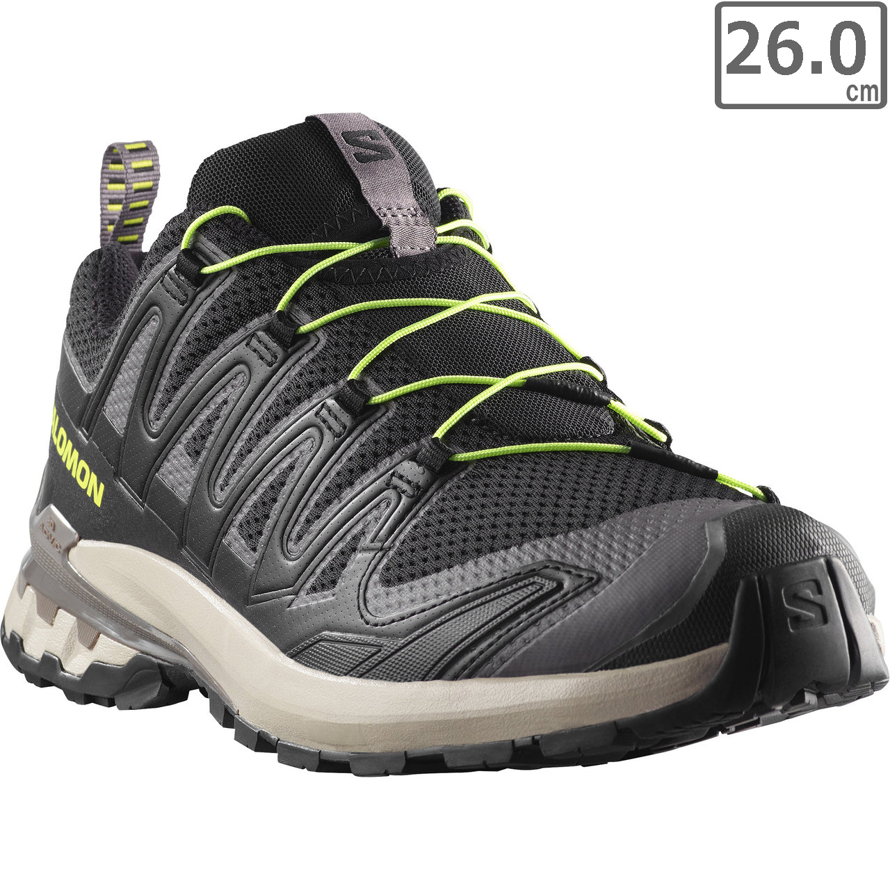 �y�����Y�zXA PRO 3D V9 �y�u���b�N/�_�[�N�K���O���[/�A�V�b�h���C���z�y26.0cm�z L47986500