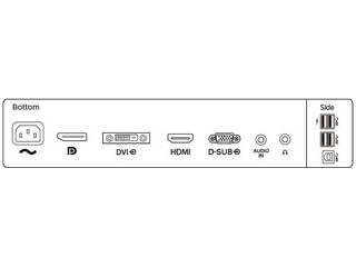 IPSパネル採用 WUXGA対応25型ワイド液晶ディスプレイ 252B9/11