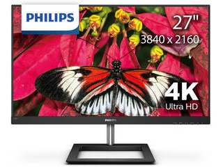 PHILIPS フィリップス IPSパネル採用 4K対応27型ワイド液晶