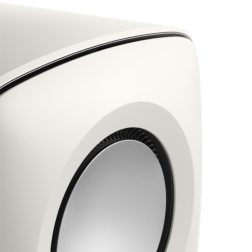 KEF KC62 サブウーファー ホワイト Amazon.com: KEF KC62 6.5 Inch 1000W Compact Powered Subwoofer
