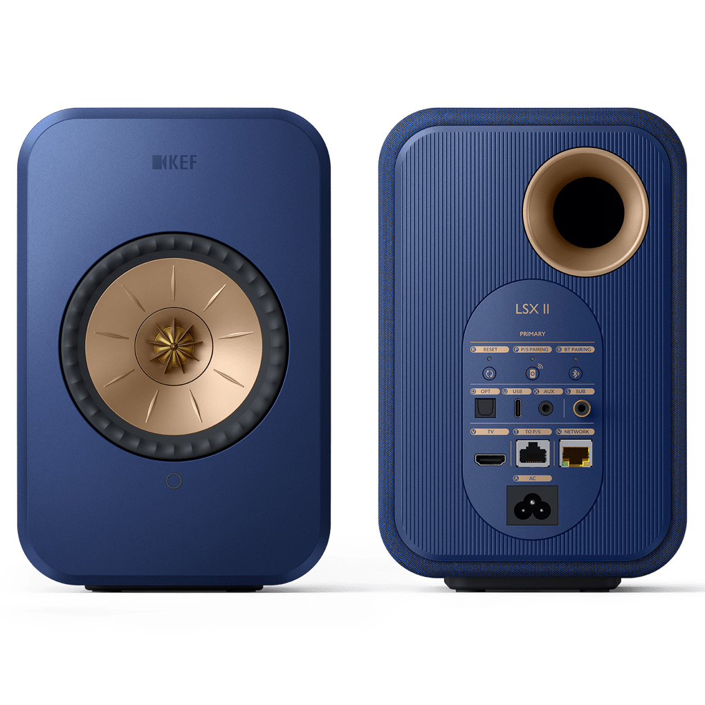 KEF JAPAN LSX II (コバルトブルー) ワイヤレスHiFi スピーカー
