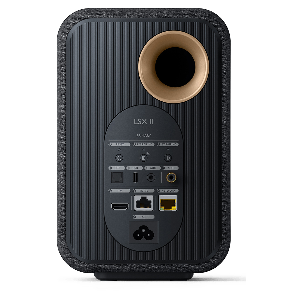 KEF JAPAN 【納期12月以降】LSX II (カーボンブラック) ワイヤレスHiFi