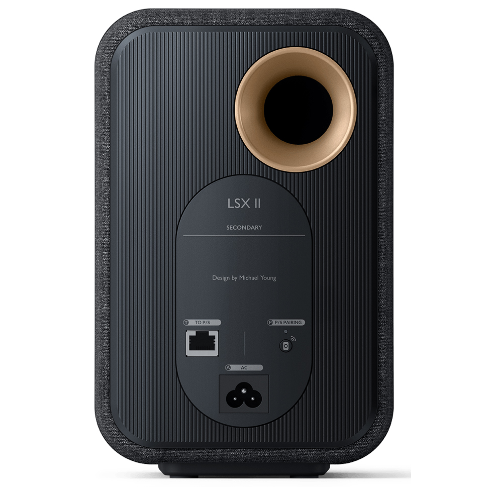 KEF JAPAN 【納期11月下旬以降】LSX II (カーボンブラック) ワイヤレス