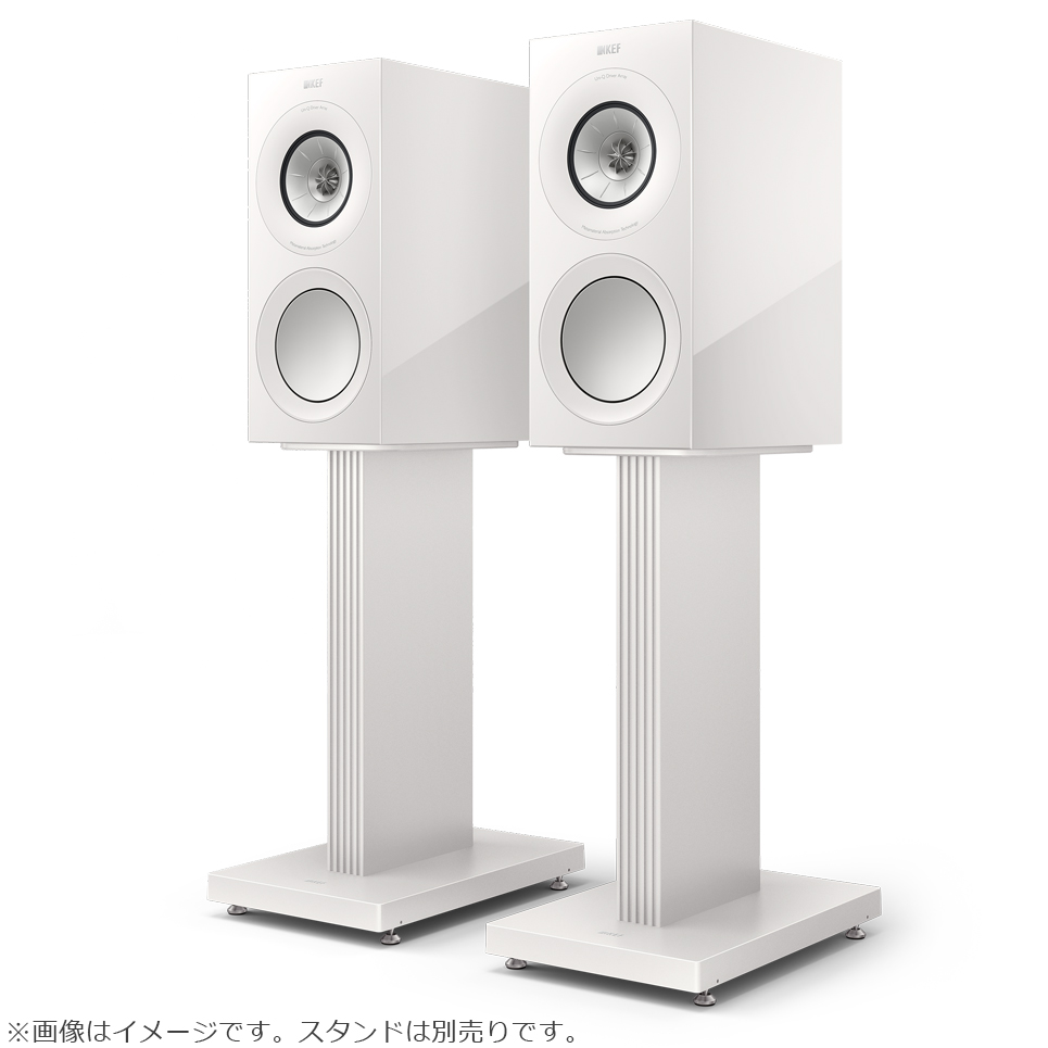 KEF JAPAN R3 Meta (ホワイトグロス) HiFi スピーカー ペア - ムラウチ