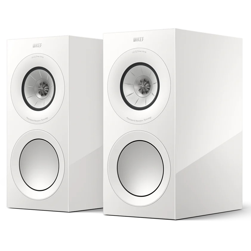 KEF JAPAN R3 Meta (ホワイトグロス) HiFi スピーカー ペア - ムラウチ
