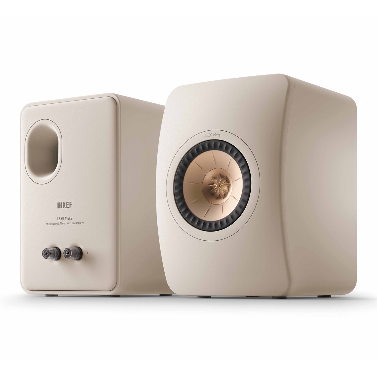 KEF JAPAN LS50 Meta Sand Shell(サンドシェル) HiFi スピーカー ペア 