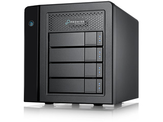 HDD 12TB Pegasus3 R4　Thunderbolt3対応ストレージ Promise Pegasus3 R4 12TB(3TBx4)モデル Thunderbolt3対応