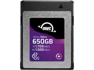 コンパクトフラッシュ Atlas Ultra CFexpress 650GB OWCCFXB2U0650