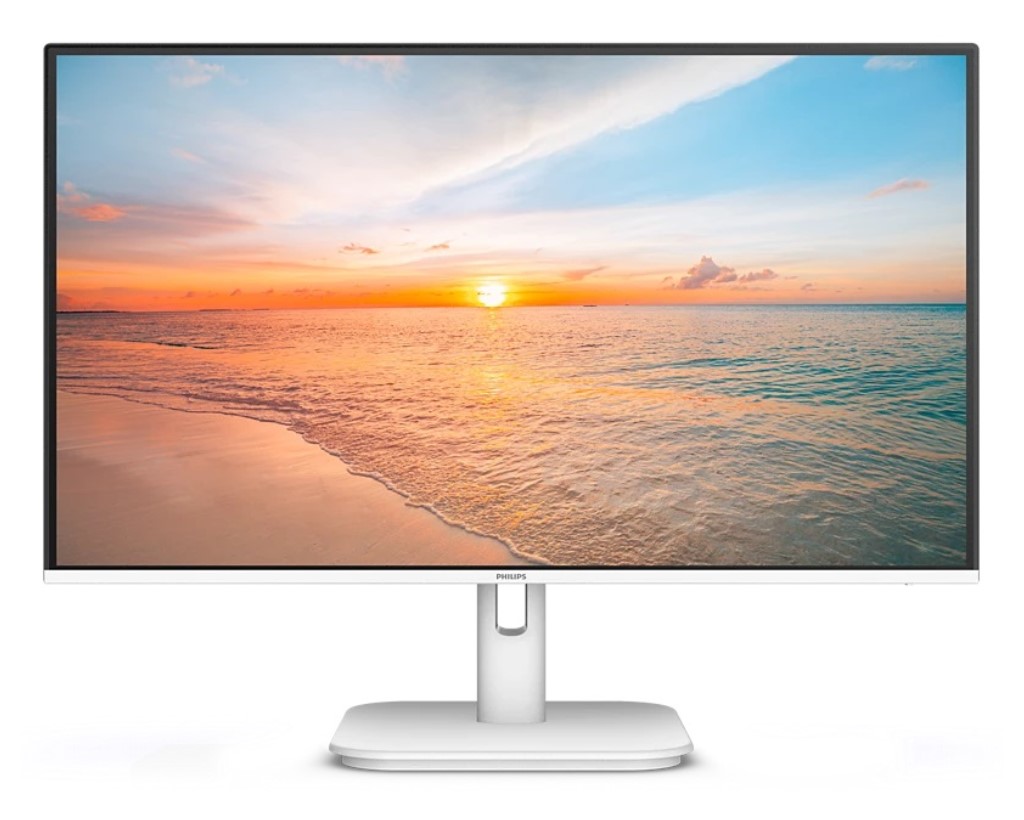 FHD�Ή�23.8�^�t���f�B�X�v���C �t��HD �z���C�g �X�s�[�J�[���� �Ȏ������p�b�P�[�W 24E1N1200AW/11