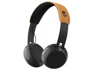 ヘッドホン Skullcandy Grind Wireless S5GBW-J543 SKULL CANDY/スカルキャンディ S5GBW-J543 Grind Wireless Black Tan
