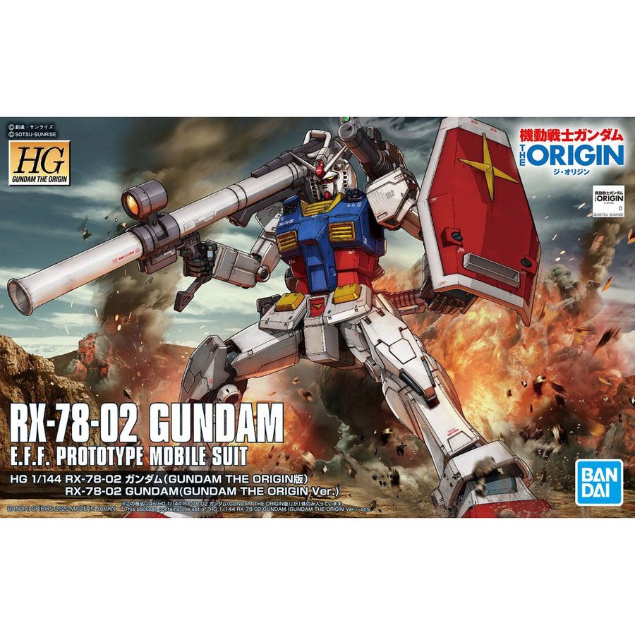 HG 1/144 @mK_ THE ORIGIN RX-78-02 K_(GUNDAM THE ORIGIN)