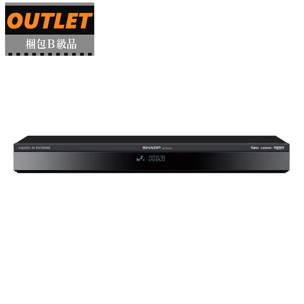 SHARP シャープ 【梱包B級品】4B-C40GT3 4TB 4Kチューナー内蔵