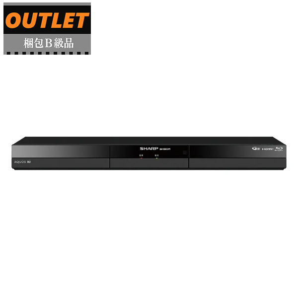 SHARP シャープ 梱包B級品 2B-C20GW1 2TB ブルーレイディスク
