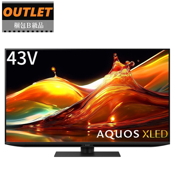 ����B���i 4T-C43HP2 43V�^ 4K mini LED�e���r AQUOS XLED �A�N�I�X HP2���C�� 43�C���`