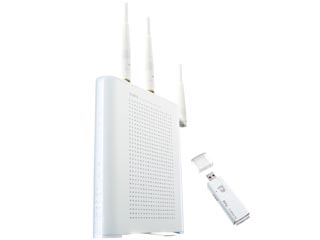 11n�Ή� ��������LAN���[�^ MZK-W04N�{USB�A�_�v�^ GW-US300MiniW ���������Z�b�g�I�ɂ��Ă̊��z�E�]���E���R�~�i�N�`�R�~�j�����L�����������B