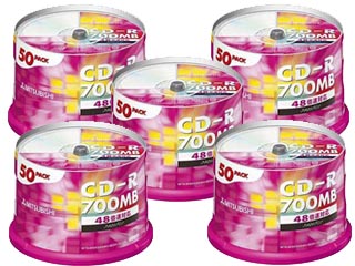 CD-R 700MB x48 �X�s���h�� 50�� SR80FC50N ����������5�i250���j�Z�b�g�I�ɂ��Ă̊��z�E�]���E���R�~�i�N�`�R�~�j�����L�����������B