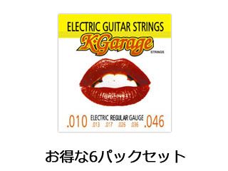 エレキギター弦　Electric 010-046 お徳用６パック！！　