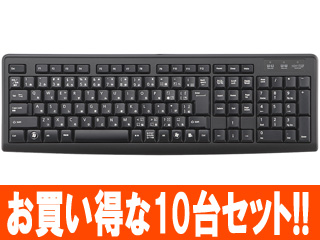 TK-FCM007BK USB�ڑ��i�L���j �X�^���_�[�h�t���L�[�{�[�h �u���b�N ����������10��Z�b�g�ɂ��Ă̊��z�E�]���E���R�~�i�N�`�R�~�j�����L�����������B