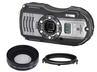 RICOH WG-5 GPS（ガンメタリック）＋DW-5＋O-LA135セット【wg5set