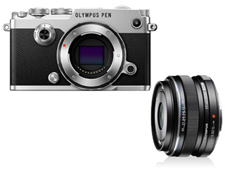 OLYMPUS - OLYMPUS　PEN-Fボディ　17ｍｍ　F1.8　シルバー　美品 OLYMPUS/オリンパス OLYMPUS PEN-F ボディ（シルバー）+M.ZUIKO