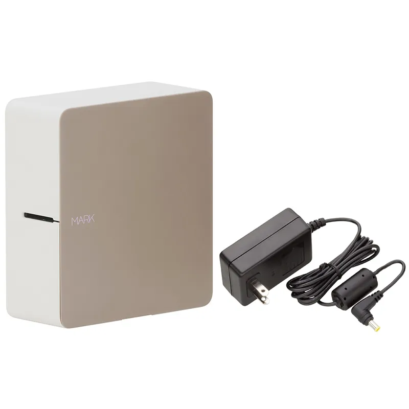 テープ1本おまけ付き ACアダプタ付 スマホ専用ラベルライター テプラPRO MARK SR-MK1 ベージュ テープ1本おまけ付き ACアダプタ付 スマホ専用ラベルライター テプラPRO MARK SR-MK1 ベージュ
