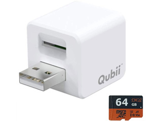 iPhone/iPadp obNAbvXg[W Qubii MKPQ-W zCg{64GB microSDXCJ[hZbgɂĂ̊zE]ER~iN`R~jLB