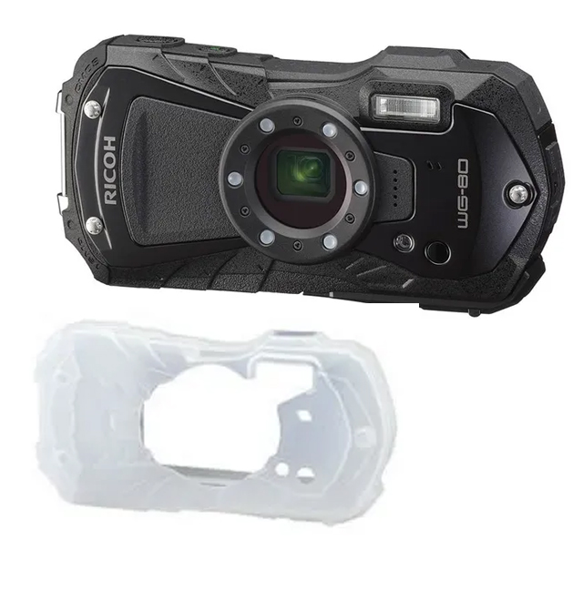 RICOH リコー WG-80（ブラック） 防水コンパクトデジタルカメラ