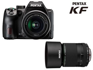 PENTAX KF DAL18-55WRレンズキット ブラック＋DA 55-300mmF4.5-6.3ED PLM WR RE 望遠ズームレンズセット