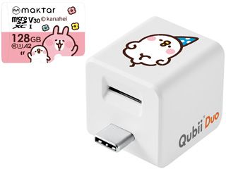 カナヘイ ピスケ柄 Qubii Duo USB Type-C＋マイクロSDHCカード 128GB お買い得セット