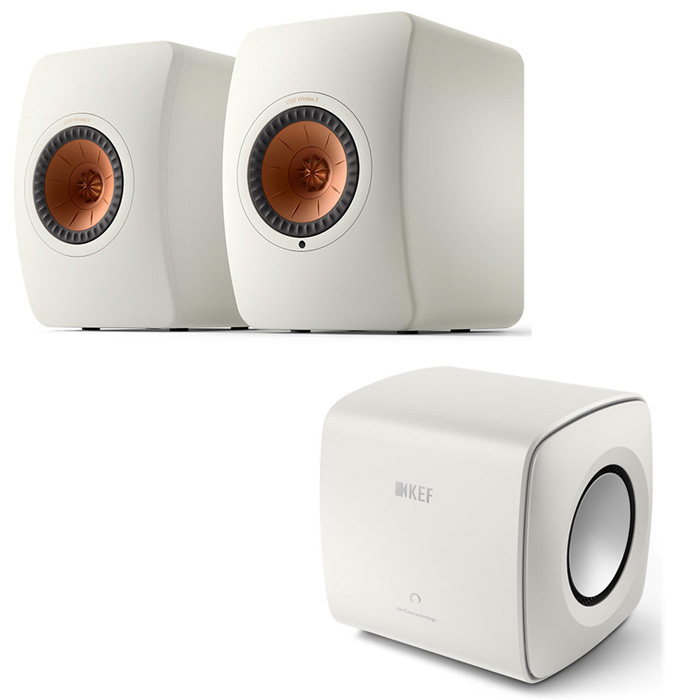 KEF】LS50 Wireless Ⅱ ミネラルホワイト - スピーカー