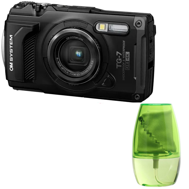 OM SYSTEM オーエムシステム Tough TG-7(ブラック) コンパクトデジタル