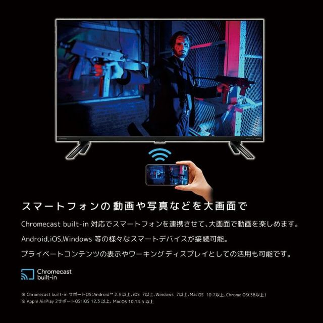 GL501UC 50V^ 4KΉ GoogleTV `[i[Xer@ yGL501UƓiz