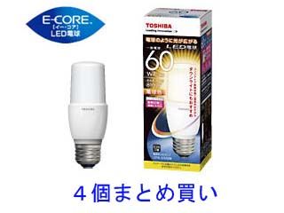 LDT8L-G/S/60W LED電球 E-CORE/イー・コア T形 [光が広がるタイプ]【電球色】