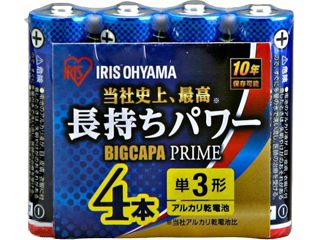 【オススメ】LR6BP4P アルカリ乾電池【BIGCAPA PRIME】 単3形 4本パック