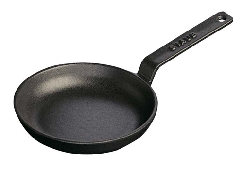 staub ストウブ ミニ・フライパン／黒 1221223 - ムラウチ