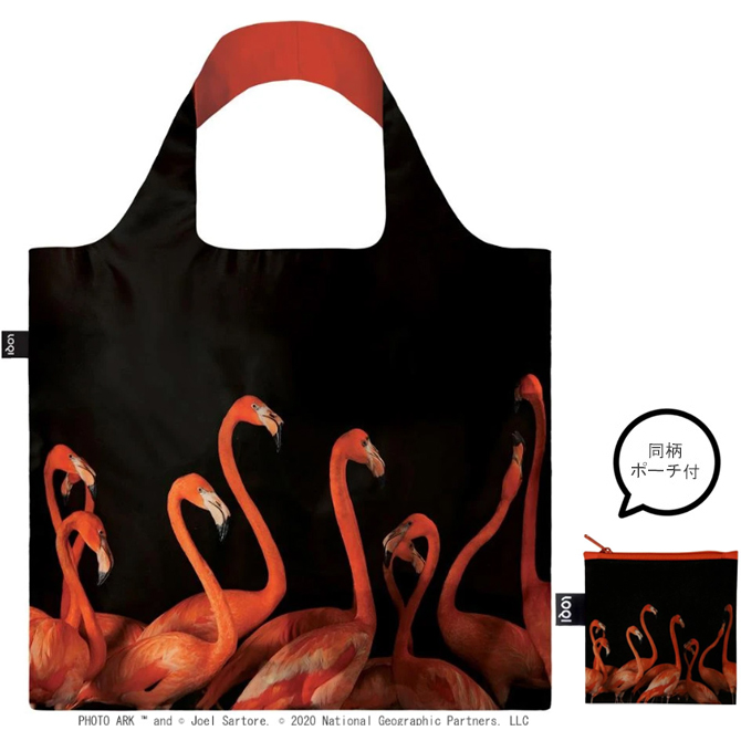 1800円 新品 LOQI ナショナルジオグラフィック エコバッグ