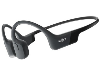 骨伝導方式 Bluetoothヘッドホン イヤホン 耳かけ OpenRun Black SKZ-EP-000003