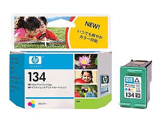 HP134�v�����g�J�[�g���b�W �J���[ C9363HJ�ɂ��Ă̊��z�E�]���E���R�~�i�N�`�R�~�j�����L�����������B