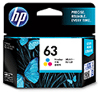 HP63 �C���N�J�[�g���b�W �J���[ F6U61AA