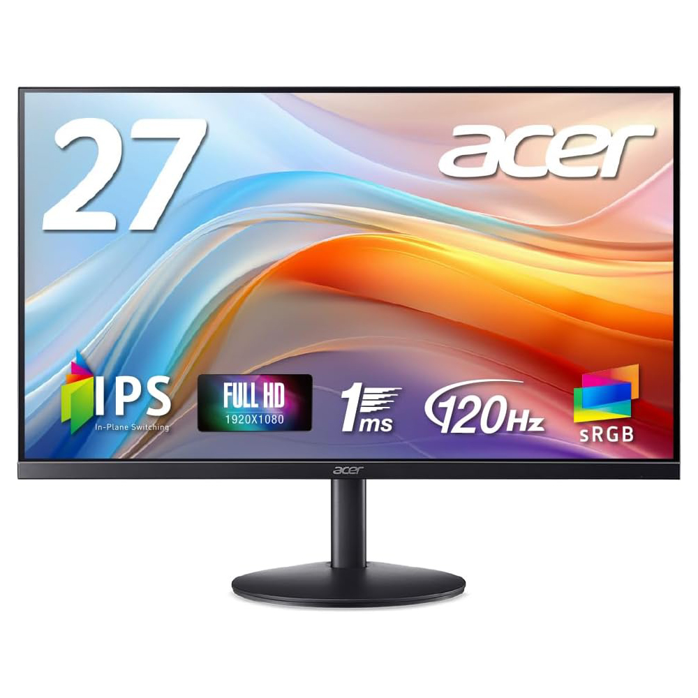 IPS�p�l���̗p �t��HD�Ή�27�^�t���f�B�X�v���C 120Hz �X�s�[�J�[���� SA273G0bmix