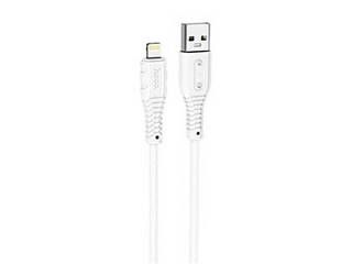 JTT hoco X67 nanoVRP[u 2.4A USB-A to iOS zCg X67-NANOSAL-WH