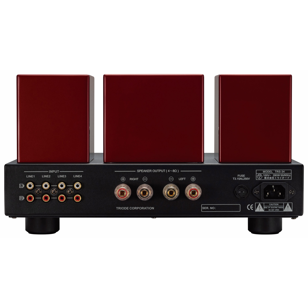 Triode TRS-34 ブッシュプルプリメインアンプ TRIODE - TRS-34（真空管プリメインアンプ）《JP》【在庫有り即納