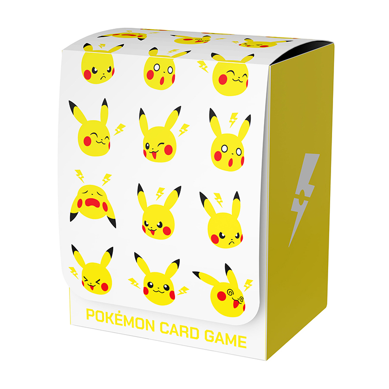 ポケモン ポケモンカードゲーム デッキケース ピカチュウとかみなり
