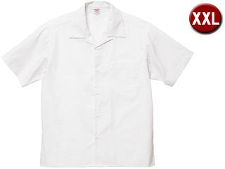 T/C オープンカラー シャツ XXLサイズ (オフホワイト) 175901X-3
