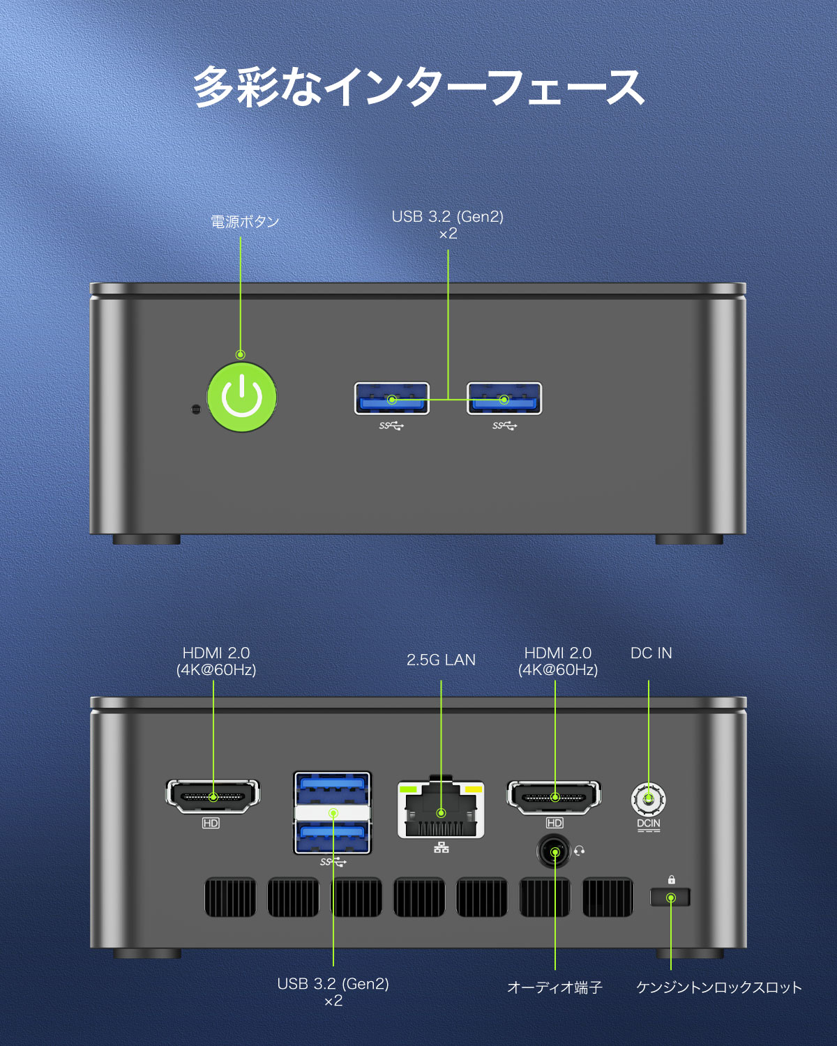 GMKtec ミニPC（N150/16GBメモリ/512GB SSD/Win11Pro） G3 PLUS-16/512