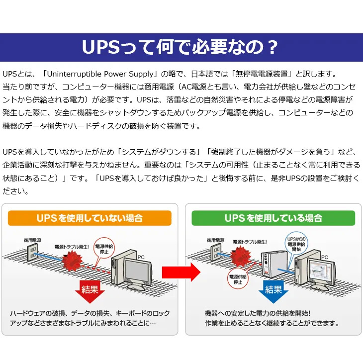 シュナイダーエレクトリック（APC） APC 無停電電源装置 UPS BR550S-JP