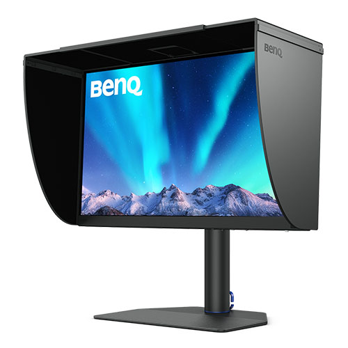 BenQ ベンキュー 4K対応 27型ワイド液晶ディスプレイ HDMI/DisplayPort/USB Type-C/ダークグレー SW272U