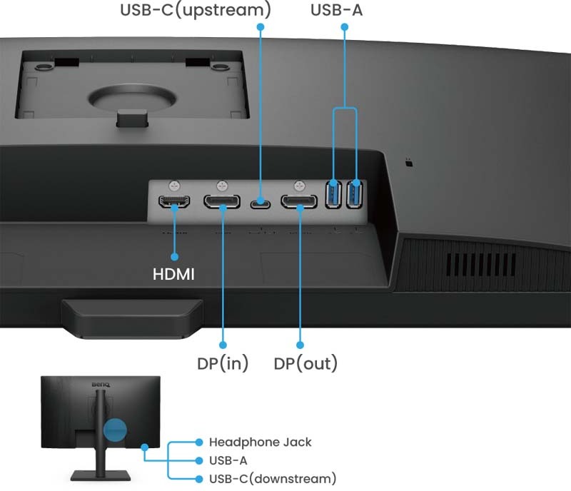 WQHD対応 27型液晶ディスプレイ/HDMI、DisplayPort、USB Type-C（65W
