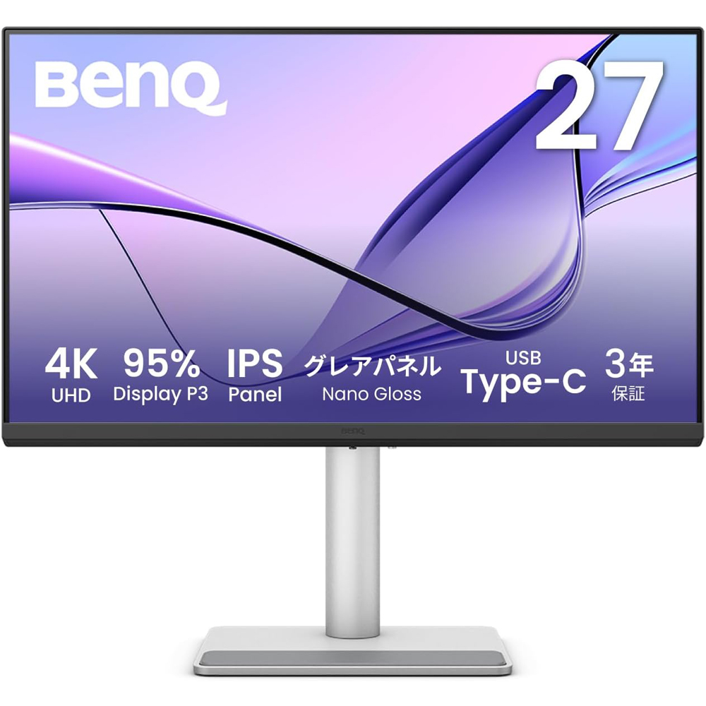 4K�Ή�27�^Mac�������j�^�[ Type-C 90W���d �O���A�p�l�� �������� ��] MA270UP